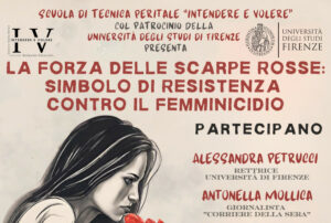 copertina Evento "La Forza delle Scarpe Rosse: Simboli di Resistenza contro il Femminicidio"